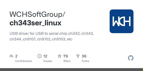 ch343 linux driver.